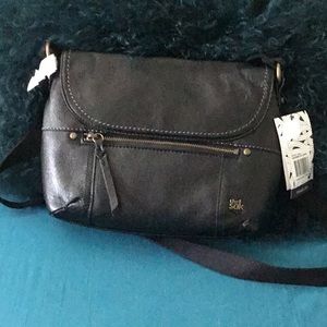 Medium size The Sak leather black purse